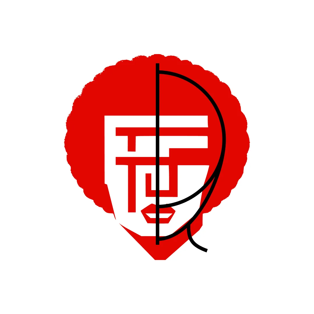 Símbolo da Achipala em vermelho sobre fundo branco.